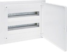 Бокс Hager Golf ЩРВ-П-36 VF218PD (382x426x72мм) 2 ряда IP40 белая дверца картинка 